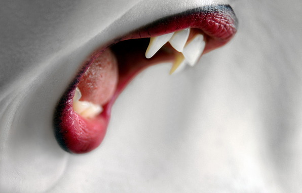 рот, зубы, вампир
