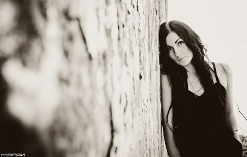 фото красивая black & white