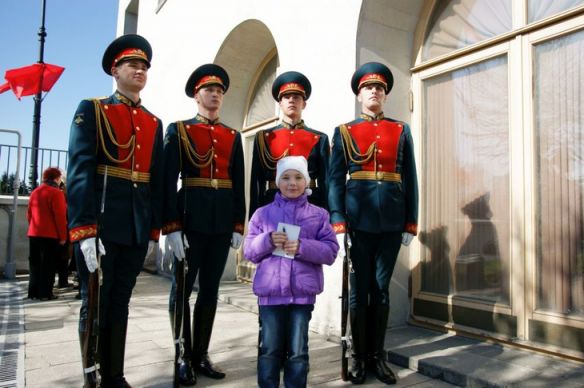 прикольные почетный караул