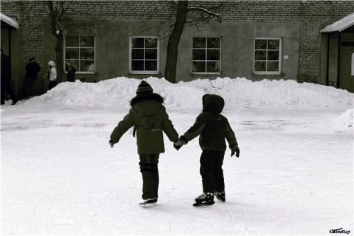 фотография зимнии покатуши