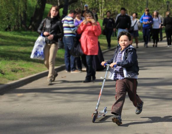 дети самокат