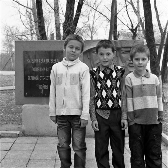 фотография портрет жителей села матвеевка. - жанровый портрет