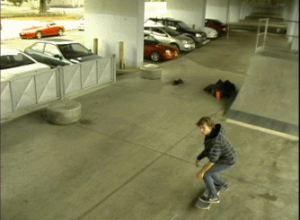 мальчик, gif, скейтборд