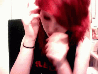 девушка, m0rphlne, пирсинг, красный, redhair