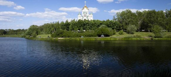 фото городской ландшафт cолнцевская церковь
