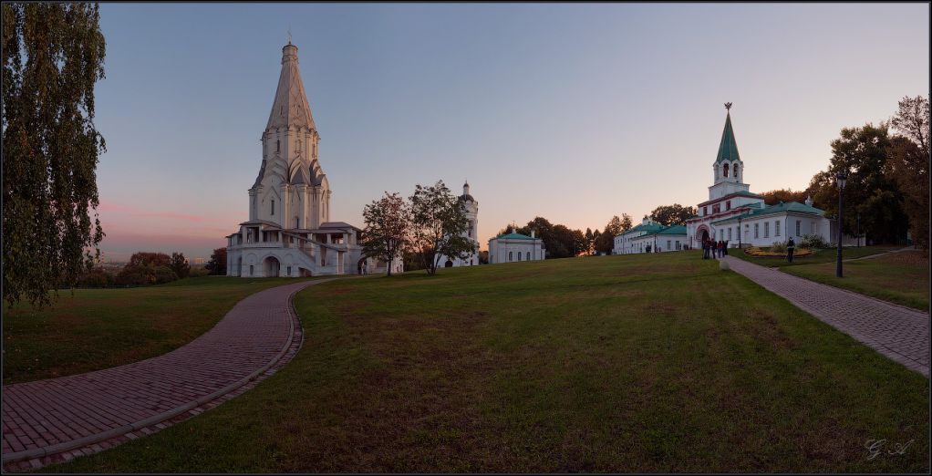 красивые виды по улицам города