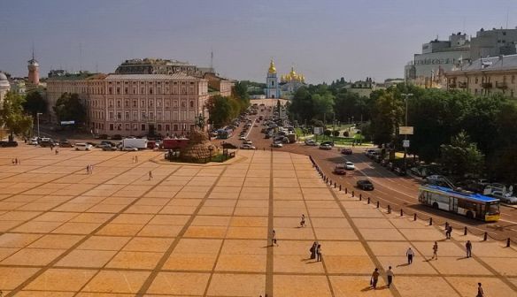 фото киев-пл. богдана хмельницкого