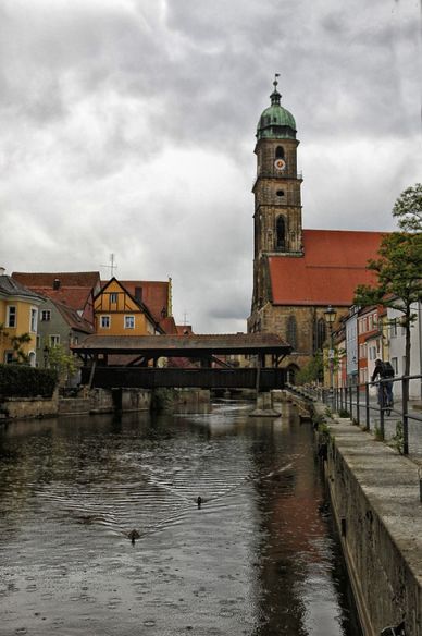 по улицам города - bayern, germany