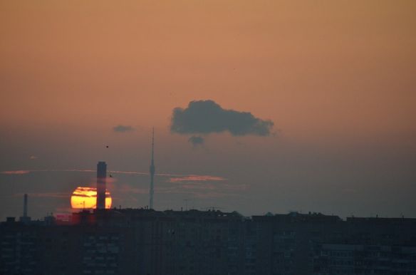 фото закат