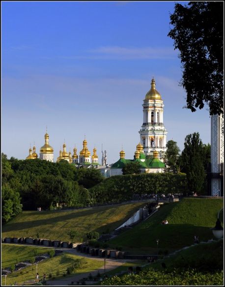 путешествуя по вечерний киев златоглавый