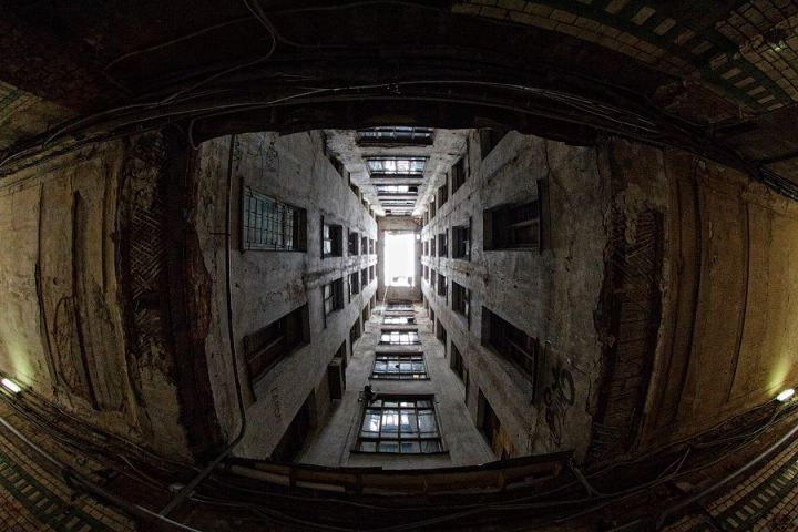 фото городской ландшафт взгляд изнутри