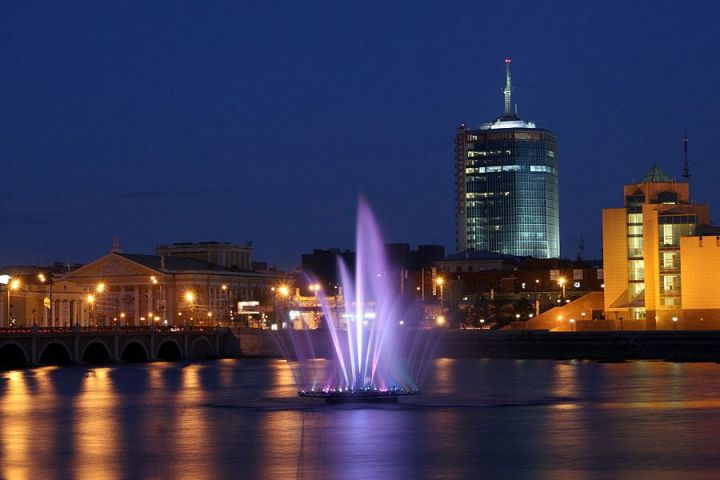 фотография тема город вечерний челябинск